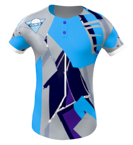 Baseball Two Buttons -3