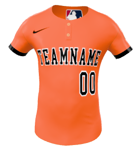 Baseball Two Buttons -4