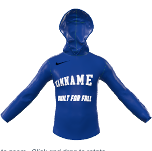 Baseball Hoodie Full Sleeve -